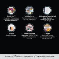 FEATURES INDCOOL FRDIGE]